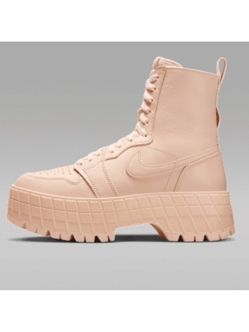 NWT Nike Air Jordan 1 Brooklyn Women’s Boots Fossil/Beige Size 9